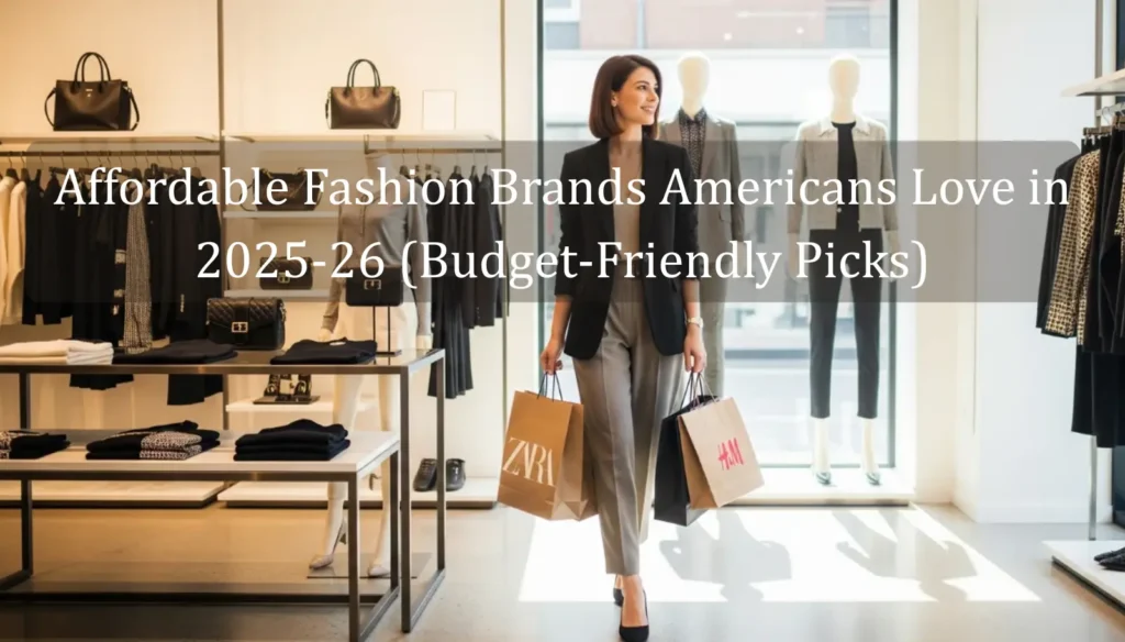 Affordable Fashion Brands Americans Love in 2025-26 (Budget-Friendly Picks)
