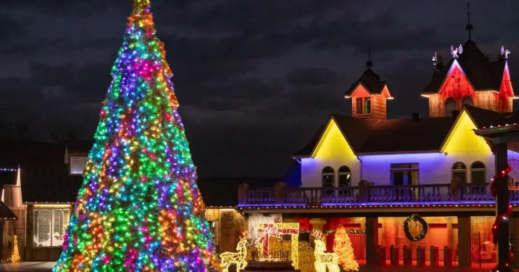 Christmas Glow Drive-Thru at Land of Illusion