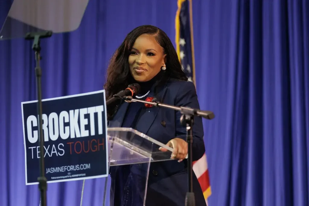 Jasmine Crockett Enters Texas Senate Race
