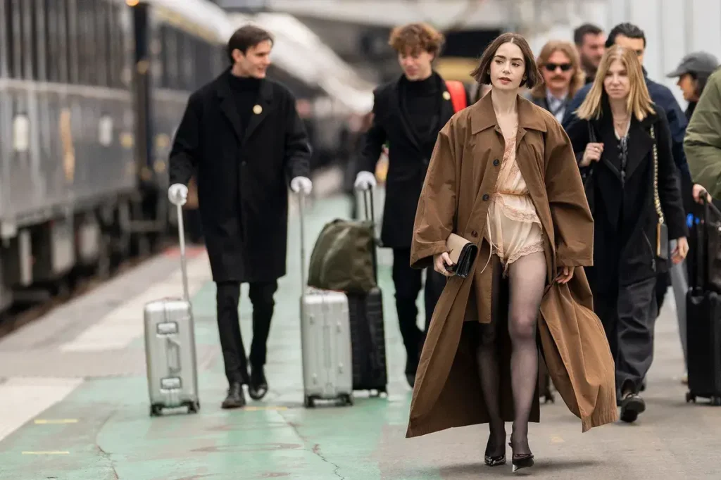 Lily Collins' Lingerie-Inspired Winter Trend Essentials Lily Collins' Lingerie-Inspired Winter Trend Essentials