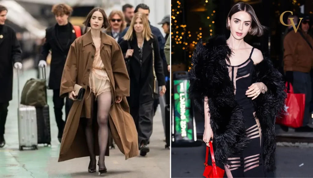 Lily Collins’s Lingerie-Inspired Paris Look: How Celeb Style Is Redefining Winter Fashion in 2025
