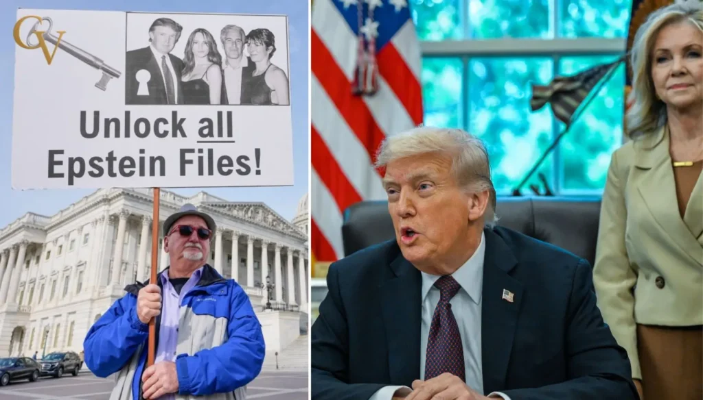 Slow Pace of Epstein File Disclosures Sparks Fresh Political Storm Around Trump