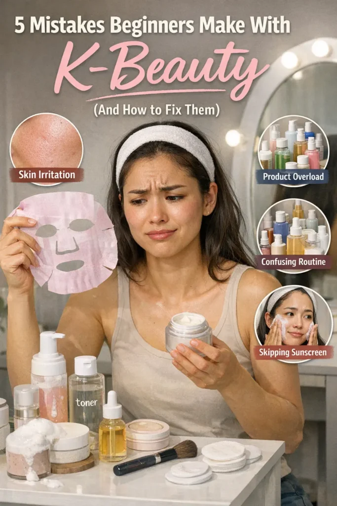 5 Mistakes Beginners Make With K-Beauty (And How to Fix Them)