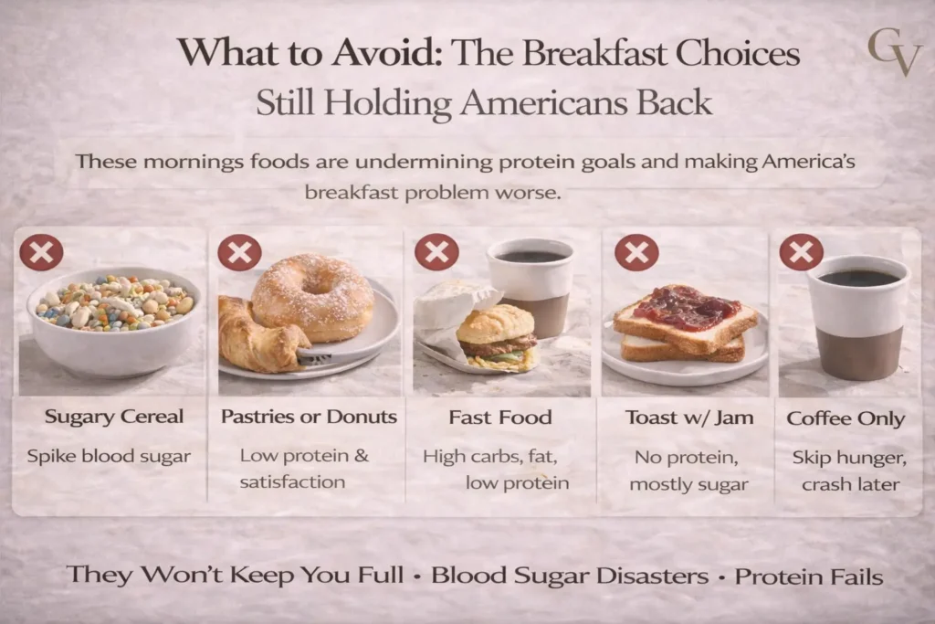 What to Avoid The Breakfast Choices Still Holding Americans Back