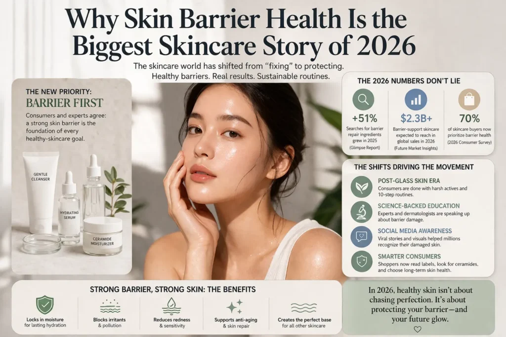 Why Skin Barrier Health Is the Biggest Skincare Story of 2026